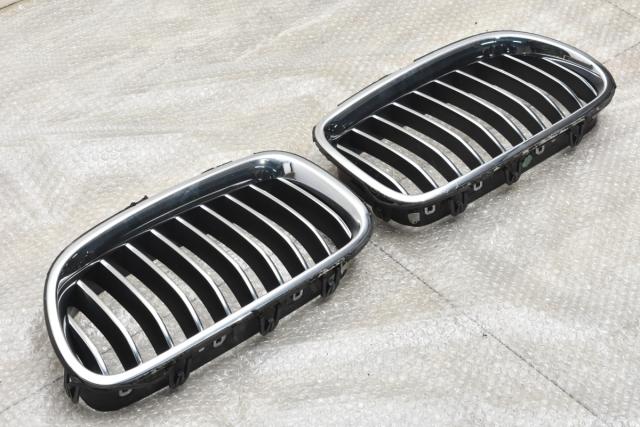 中古 BMW F10/F11 5シリーズ 純正 キドニーグリル 左右セット メッキグリル 左側：7336478/7340320/7331772 右側：7336477/7340319/7331771の通販は