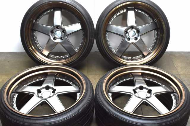 中古タイヤホイール 4本セット 21インチ 10.5J +27 -17 PCD 114.3 245/35ZR21 96W レーベンハート 製ホイール【  ニットー 製 タイヤ付きの通販はau PAY マーケット - パーツ販売ナンバーワン au PAY マーケット店 | au PAY  マーケット－通販サイト