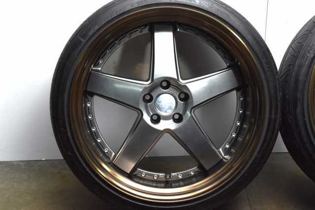 中古タイヤホイール 4本セット 21インチ 10.5J +27 -17 PCD 114.3 245/35ZR21 96W レーベンハート 製ホイール【  ニットー 製 タイヤ付きの通販はau PAY マーケット - パーツ販売ナンバーワン au PAY マーケット店 | au PAY  マーケット－通販サイト