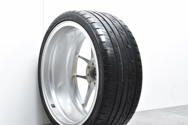 中古タイヤホイール 1本セット 18インチ 7.5J +48 PCD 100 215/35R18 84W BBS 製ホイール【 ブリヂストン 製  タイヤ付き】