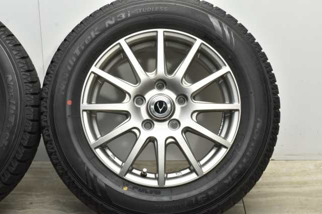 中古 スタッドレス タイヤ ホイール 4本セット 15インチ 6J +53 PCD 114.3195/65R15 91Q ハートボイス 製ホイール【  オートバックス 製 の通販はau PAY マーケット - パーツ販売ナンバーワン au PAY マーケット店 | au PAY マーケット－通販サイト