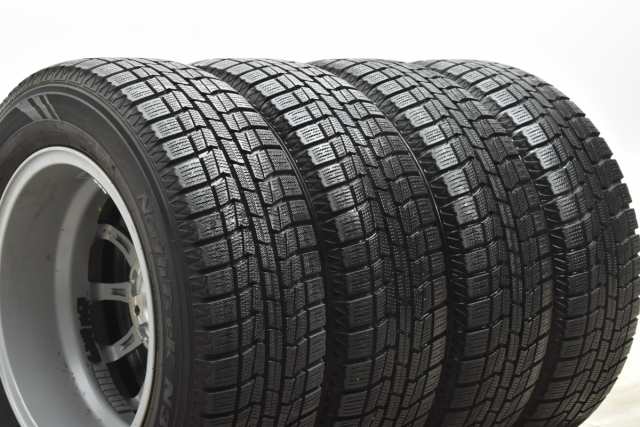 中古 スタッドレス タイヤ ホイール 4本セット 15インチ 6J +53 PCD 114.3195/65R15 91Q ハートボイス 製ホイール【  オートバックス 製 スタッドレスタイヤ付き】の通販はau PAY マーケット - パーツ販売ナンバーワン au PAY マーケット店 | au PAY  マーケット－通販サイト