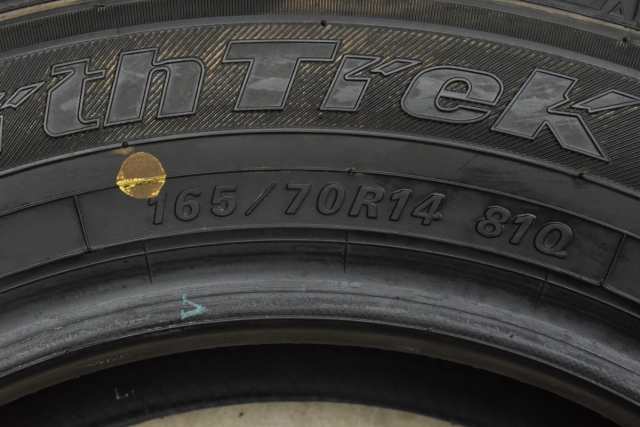 中古 スタッドレス タイヤ 4本セット 165/70R14 81Q スタッドレスタイヤのみ 【 オートバックス 製 ノーストレック N3i】