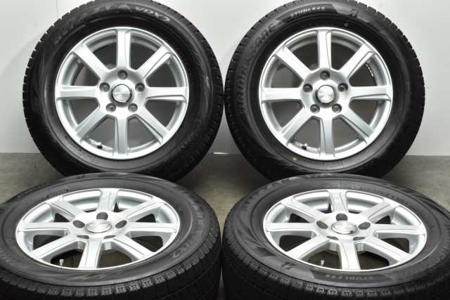 中古 スタッドレス タイヤ ホイール 4本セット 15インチ 6J +45 PCD 114.3205/60R15 91Q イエローハット 製ホイール【  ブリヂストン 製 の通販はau PAY マーケット - パーツ販売ナンバーワン au PAY マーケット店 | au PAY マーケット－通販サイト