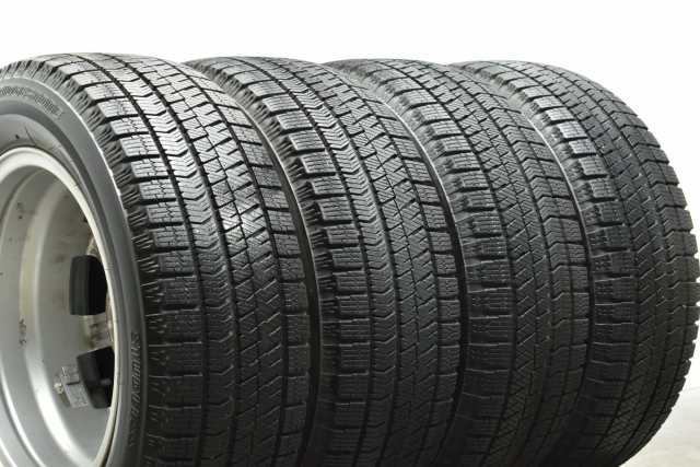 中古 スタッドレス タイヤ ホイール 4本セット 15インチ 6J +45 PCD 114.3205/60R15 91Q イエローハット 製ホイール【  ブリヂストン 製 スタッドレスタイヤ付き】の通販はau PAY マーケット - パーツ販売ナンバーワン au PAY マーケット店 | au PAY  マーケット－通販サイト