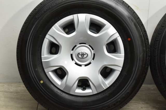 中古タイヤホイール 4本セット 15インチ 6J +35 PCD 139.7 195/80R15 