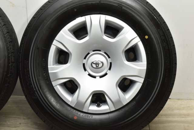 中古タイヤホイール 4本セット 15インチ 6J +35 PCD 139.7 195/80R15 ...