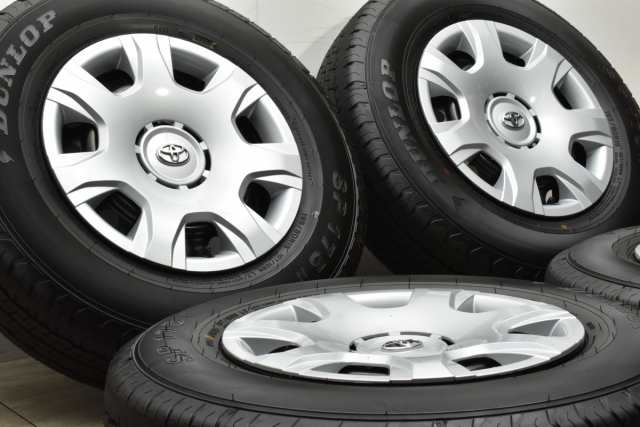 中古タイヤホイール 4本セット 15インチ 6J +35 PCD 139.7 195/80R15 ...