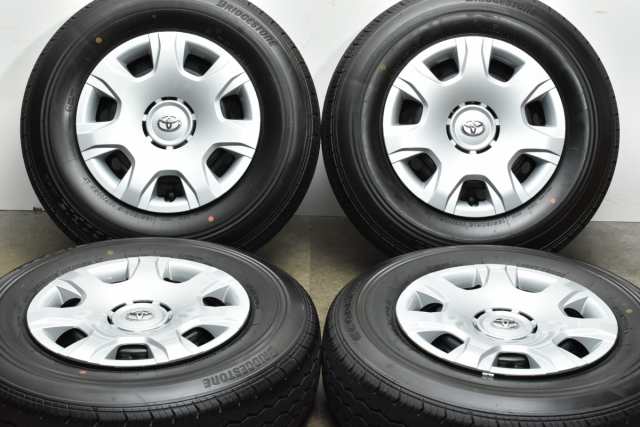 中古タイヤホイール 4本セット 15インチ 6J +35 PCD 139.7 195/80R15 ...