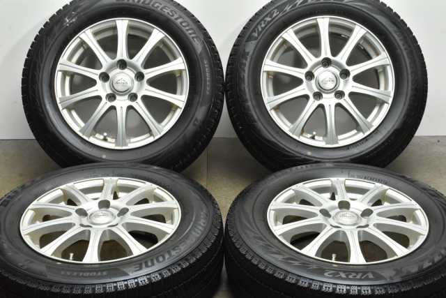 中古 スタッドレス タイヤ ホイール 4本セット 15インチ 6J +53 PCD 114.3195/65R15 91Q Weds 製ホイール【  ブリヂストン 製 スタッドレスタイヤ付き】 ノア ヴォクシー ステップワゴン アクセラの通販はau PAY マーケット - パーツ販売ナンバーワン  au PAY マーケット店 ...