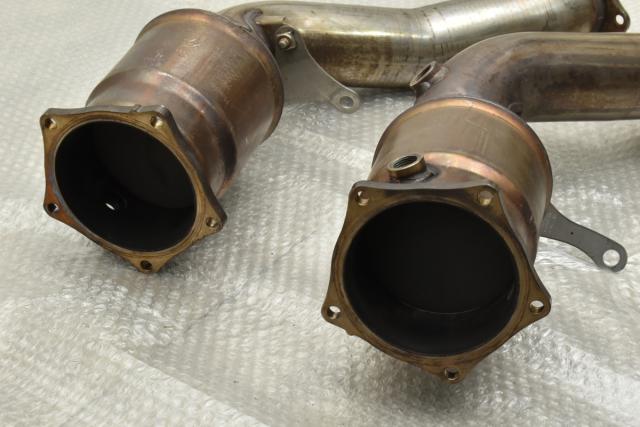 中古 ポルシェ 958 カイエン 純正 触媒 左右セット 7P5254350B 7P5254300F