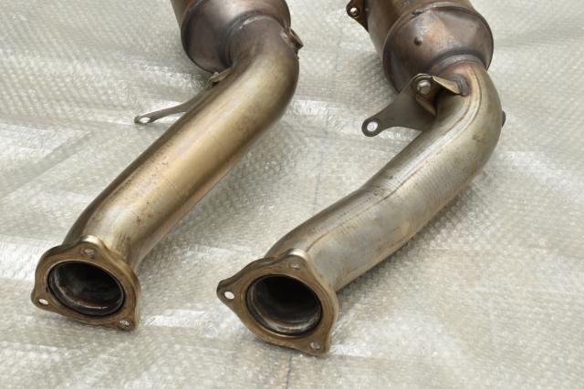 中古 ポルシェ 958 カイエン 純正 触媒 左右セット 7P5254350B 7P5254300F