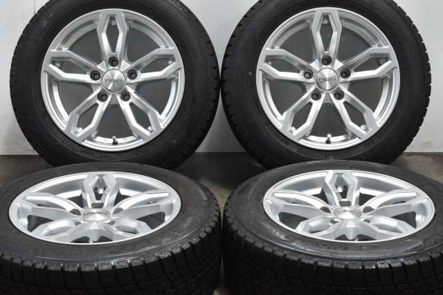 中古 スタッドレス タイヤ ホイール 4本セット 16インチ 7J +31 PCD 120205/60R16 92Q AGA 製ホイール【 グッドイヤー 製 スタッドレスタ