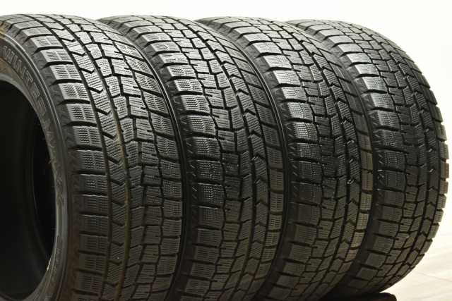 中古 スタッドレス タイヤ 4本セット 215/55R16 93Q スタッドレスタイヤのみ 【 ダンロップ 製 ウィンターマックス WM02】