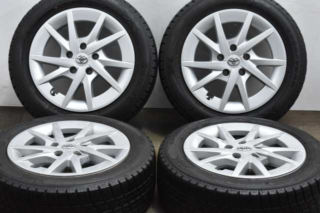 中古 スタッドレス タイヤ ホイール 4本セット 16インチ 6.5J +39 PCD 114.3205/55R16 91Q トヨタ 純正 ホイール【 グッドイヤー 製 スタ