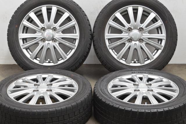 DUNLOP 185/70R14 スタッドレス14インチホイールセット フリード