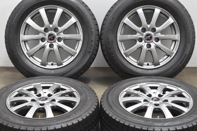 14インチ 社外アルミ5.5J +45 DUNLOPタイヤ4本セット DUNLOP 中古 14インチ 社外アルミ5.5J +45 DUNLOPタイヤ4本セット DUNLOP 中古