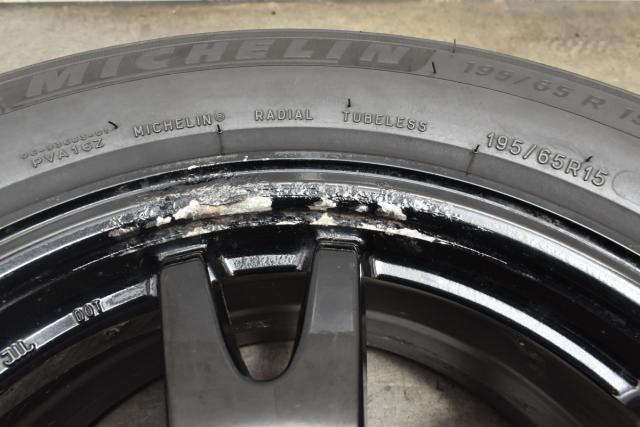 ★プリウス純正アルミ　195/65-15　スタッドレス　セット４本 格安195⁄65⁄15 プリウス純正アルミホイール付きスタッドレスタイヤ