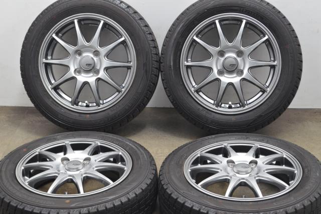 中古 スタッドレス タイヤ ホイール 4本セット 14インチ 4.5J×14 中古 スタッドレス タイヤ ホイール 4本セット 14インチ 4.5J×14