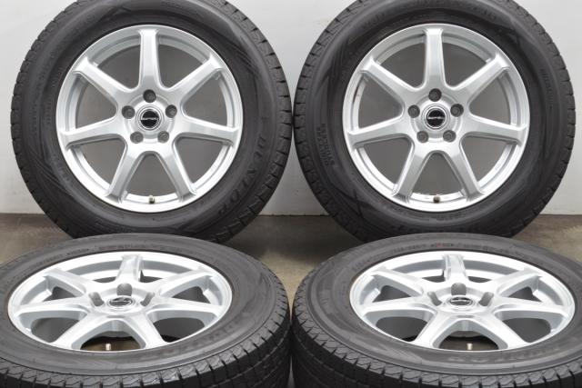 DUNLOP 17インチ スタッドレス エクストレイル 純正ホイール DUNLOP