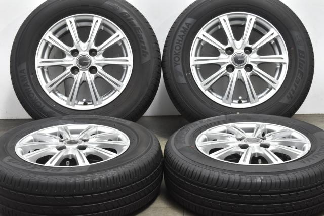 中古スタッドレス175/65R15ブリザック4本アルミセット　アクア、スイフト等 中古 175/65R15 スタッドレス+アルミセット キューブ、アクアなど