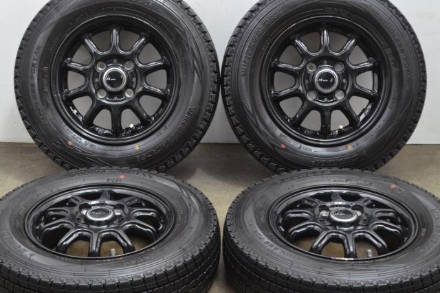 送料無料　バリ山　グッドイヤー　145R12　6PR　スタッドレス 4本セット 軽トラ等にバリ山スタッドレス グットイヤー 145R12 6PR 4本 軽トラ用