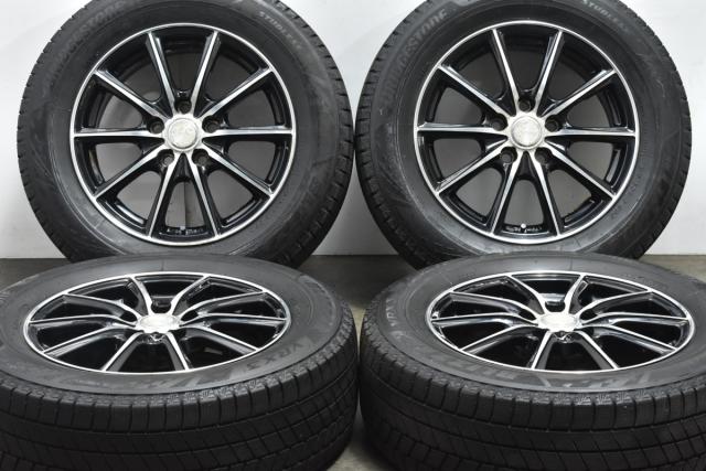 中古 スタッドレス タイヤ ホイール 4本セット 16インチ 6.5J +39 PCD 114.3215/60R16 95Q ブリヂストン 製ホイール【 ブリヂストン 製 スタッドレスタイヤ付き】