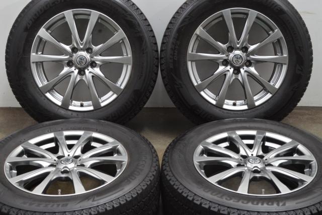 17インチ スタッドレスタイヤホイール4本セットブリヂストン ランクル BADX D,O,S(DOS) SE-10R plus 17インチ 7.0J ブリヂストン BLIZZAK