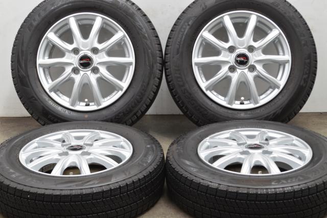 値下げ スタッドレス4本 145／80R13 アルミホイ－ル美品