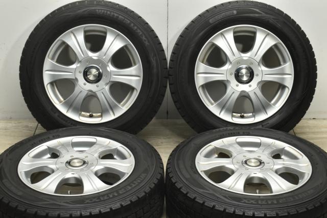 スタッドレスタイヤ ホイール4本セット 195/65R15 セレナ用