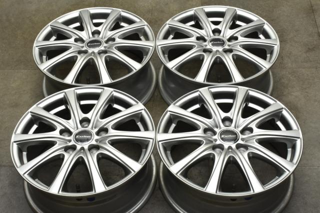 15インチ 6J 4本セット 中古アルミホイール 4本セット 15×6J +43 5穴 PCD114.3 15