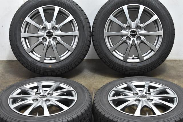中古 スタッドレス タイヤ ホイール 4本セット 14インチ 4.5J×14