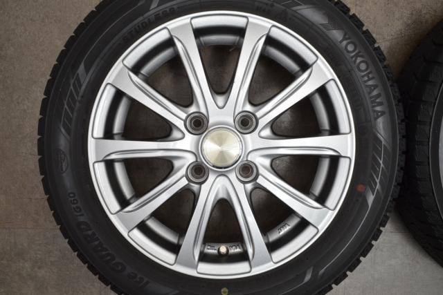 中古 スタッドレス タイヤ ホイール 4本セット 14インチ 4.5J×14+45 PCD