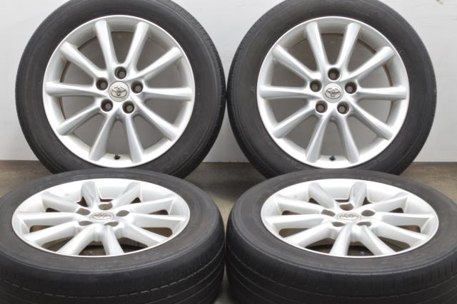 トヨタ 215/55R17 タイヤ・ホイール4本セット「送料無料」 215 トヨタ 215/55R17 タイヤ・ホイール4本セット「送料無料」 215