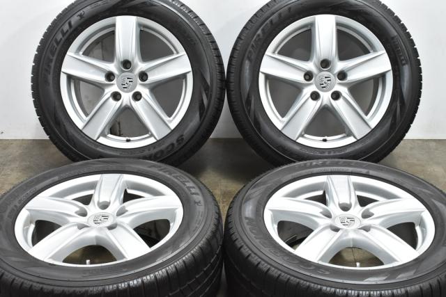 ポルシェカイエン純正アルミホイール スタッドレス 4本セット 中古