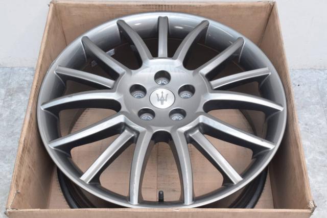 マセラティ純正ホイール 8.5J 20インチ +52 5H PCD114.3 1本のみ[WH337] 中古 ホイール マセラティ 1本セット 20インチ 8.5J×20+52 PCD 114.3