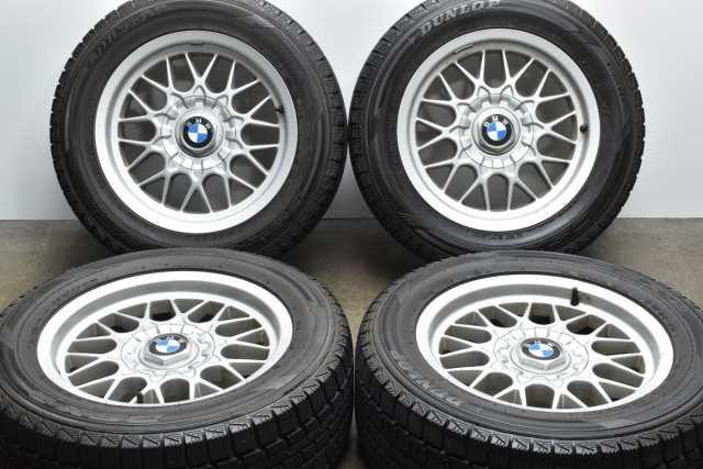 【SALE低価】[中古スタッドレスタイヤホイール4本セット]BBS[16x7J+42/112/5H]A4(8E),A3(8P),A4アバント(8E),A6(4B),A6アバント(4B),ゴルフ5,ゴルフ6 スタッドレスタイヤ