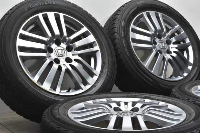 中古 スタッドレス タイヤ ホイール 4本セット 17インチ 6.5J +55 PCD 114.3215/60R17 96Q ホンダ 純正 ホイール【  ヨコハマ/ダンロップ