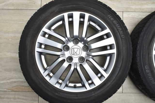 中古 スタッドレス タイヤ ホイール 4本セット 17インチ 6.5J +55 PCD 114.3215/60R17 96Q ホンダ 純正 ホイール【  ヨコハマ/ダンロップ