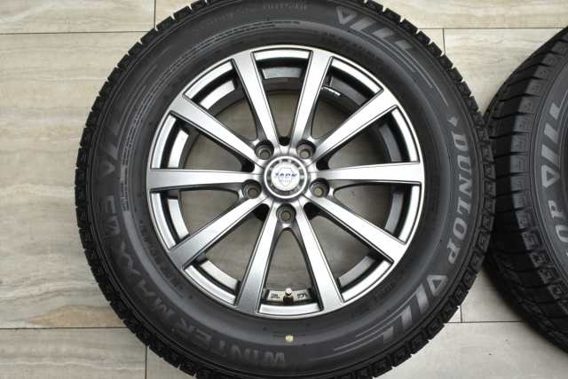 世界的に有名な 4本セット ホイール タイヤ スタッドレス 中古 16インチ + 6.5J タイヤ・ホイール