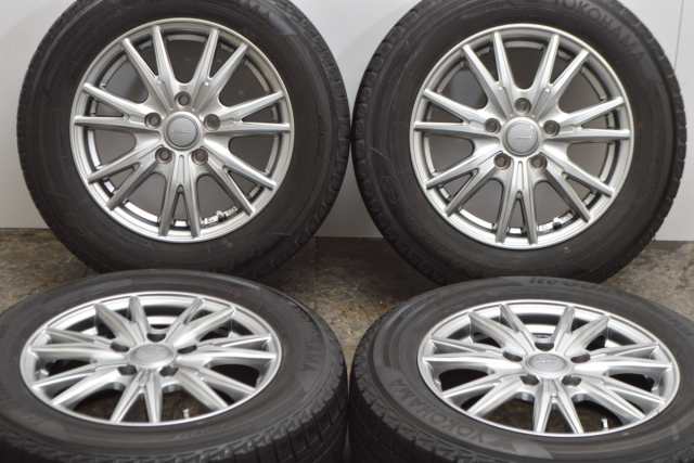 中古 スタッドレス タイヤ ホイール 4本セット 15インチ 6J +53 PCD 114.3195/65R15 91Q Weds 製ホイール【  ヨコハマ 製 スタッドレスタイヤ付き】の通販はau PAY マーケット - パーツ販売ナンバーワン au PAY マーケット店 | au PAY  マーケット－通販サイト