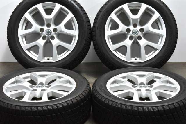 中古 スタッドレス タイヤ ホイール 4本セット 18インチ 7J +40 PCD 114.3225/55R18 98Q ニッサン 純正 ホイール【  ブリジストン 製 スタッドレスタイヤ付き】の通販はau PAY マーケット - パーツ販売ナンバーワン au PAY マーケット店 | au PAY  マーケット－通販サイト