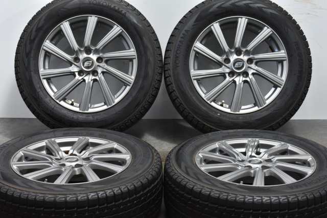 【中古】スタッドレスタイヤホイールセット4本セット 17インチ 225/65R17 102Q 社外 ヨコハマ  【スタッドレスタイヤ付き】【TA23919】｜au PAY マーケット