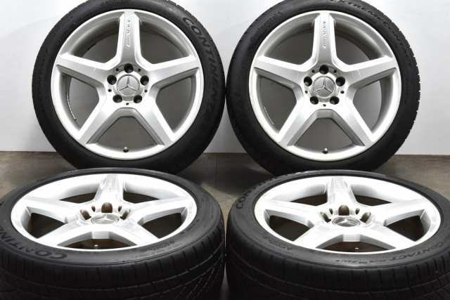 中古タイヤホイール 4本セット 18インチ 8.5J +38 9J +39 PCD 112 245/40R18 97Y 265/35R18 97Y メルセデスベンツ  純正 ホイール【 コンチネンタル 製 タイヤ付き】の通販はau PAY マーケット - パーツ販売ナンバーワン au PAY マーケット店 | au  PAY マーケット－通販サイト