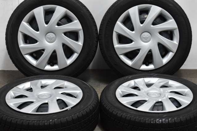 中古 スタッドレス タイヤ ホイール 4本セット 14インチ 4.5J +45 PCD 100155/65R14