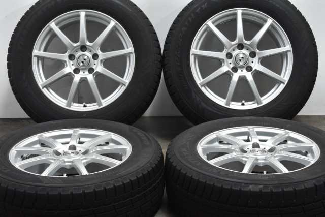 中古 スタッドレス タイヤ ホイール 4本セット 17インチ 7J +38 PCD 114.3225/65R17 102Q