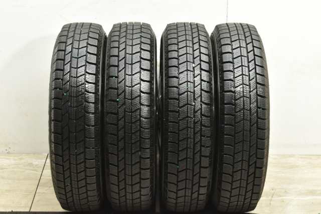 中古 スタッドレスタイヤホイール 4本セット 13インチ 4B +45 PCD 100 145/80R13 75Q ブリヂストン 製ホイール【 オートバックス 製 スタ