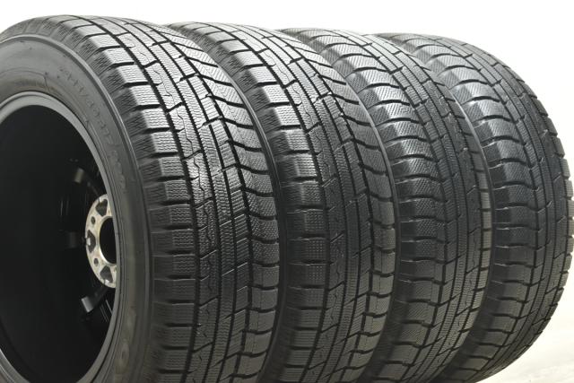 17インチ アルミホイール スタッドレスタイヤ 4本セット トヨタ車専用設計品】【美品 9.5分山】GRASS ZX 17in 7J +38