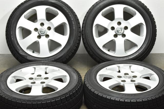 日産セリナホイール・4本セット195/60 R16 89H 中古タイヤ 日産セリナホイール・4本セット195/60 R16 89H 中古タイヤ