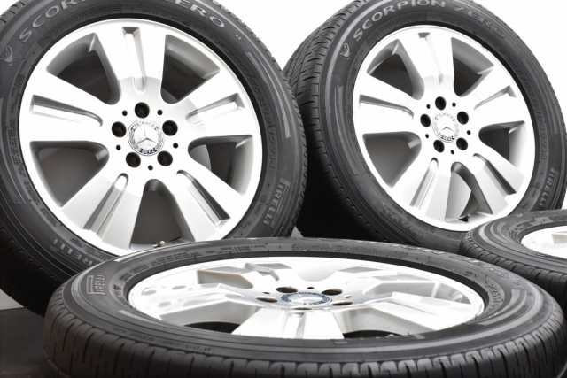 センターキャップ4個無し255/55 R18 スタッドレス　アルミ付き 4本　ベンツ　輸入車など